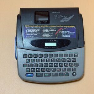 Brother Model PT-300 P-touch Extra Electronic Thermal Label Printer works